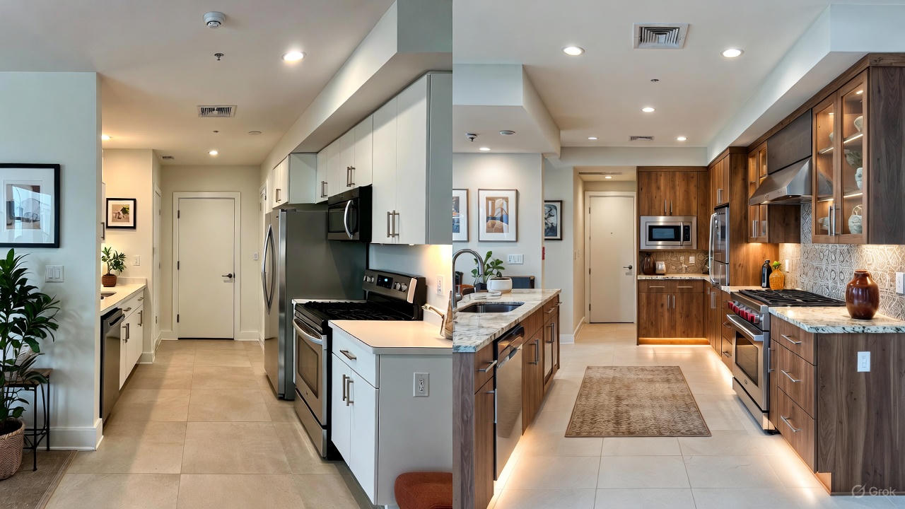 Сравнение стоимости стандартного и премиум ремонта