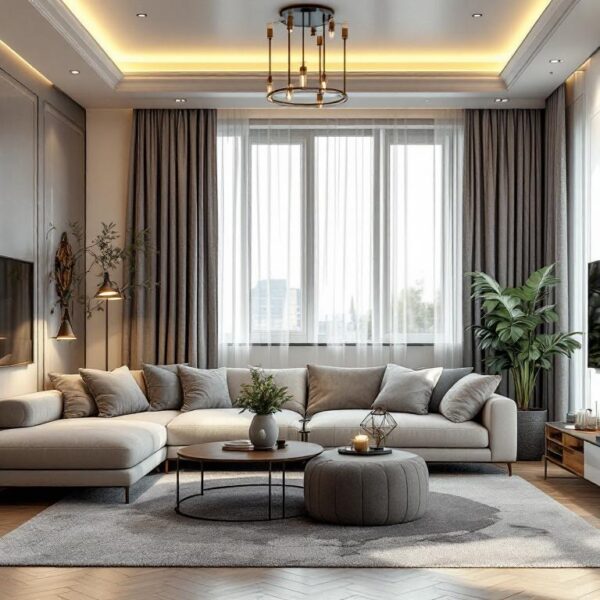 Дизайн интерьера квартиры в ЖК «Остров» Застройщик Донстрой