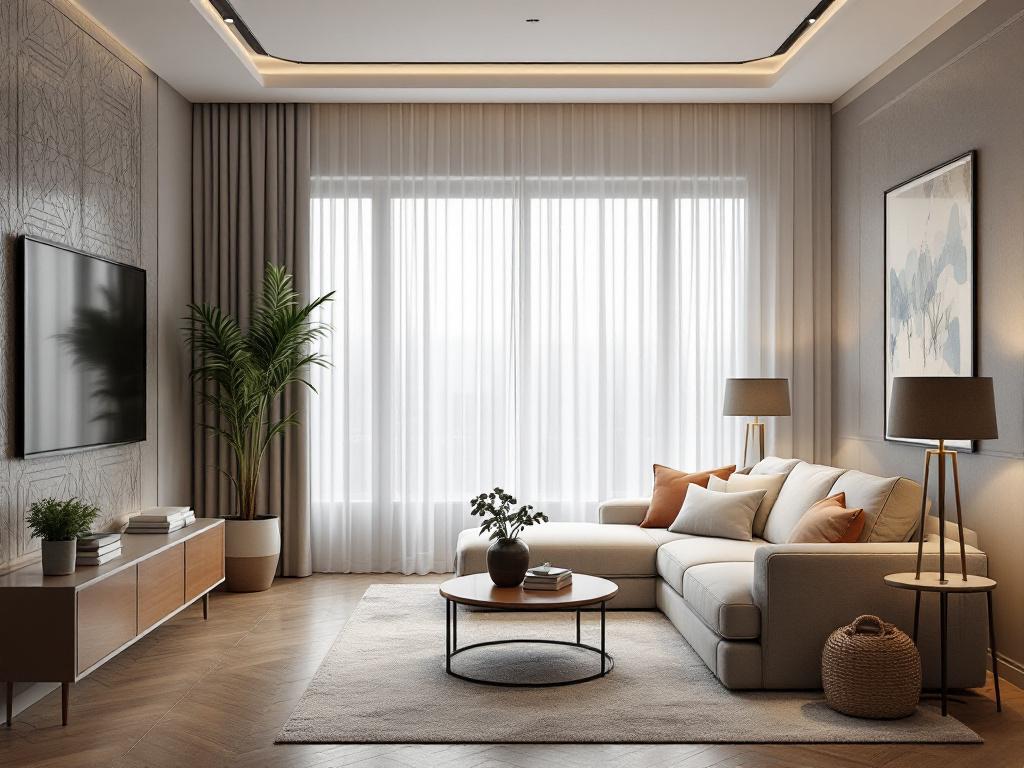 индивидуальный дизайн для уникальной планировки квартиры