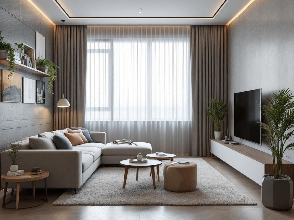 Биофильный дизайн в коммерческом интерьере Москвы с зелёными стенами