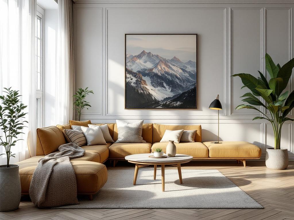 архитектурные детали в роскошном дизайне интерьера