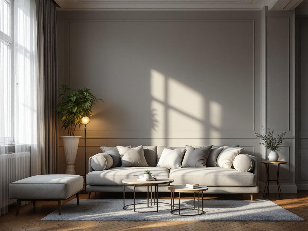 цветовая палитра в роскошном дизайне интерьера