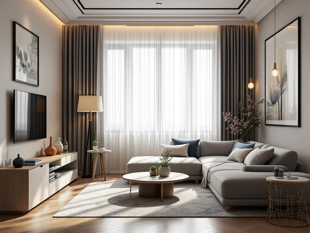 панель управления умным домом в премиум интерьере