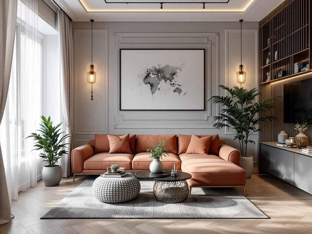 Коллекция винтажных декоративных элементов в бохо-стиле