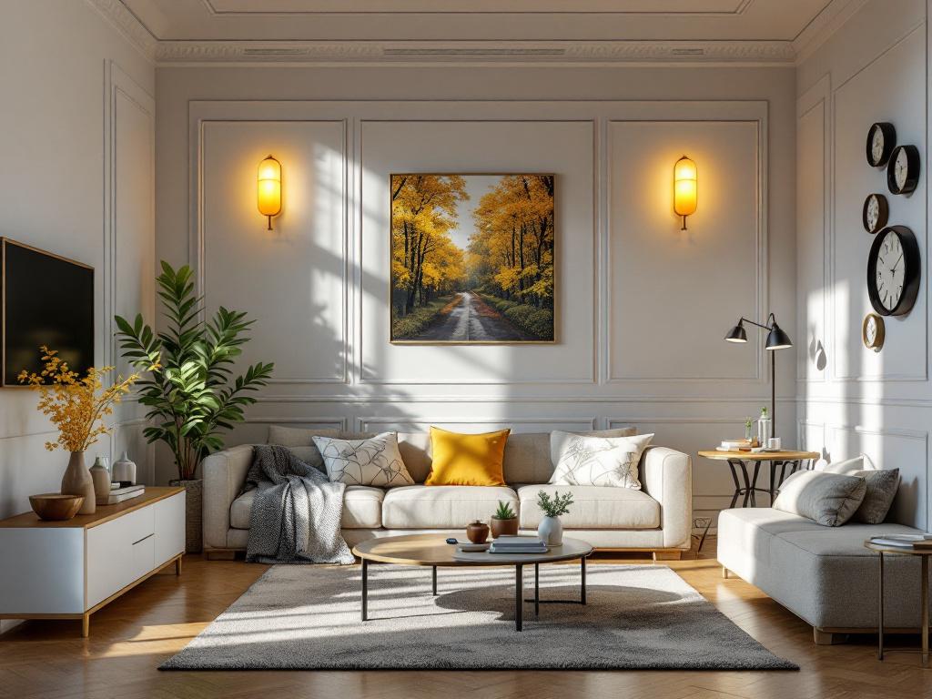 Цветовая палитра бохо-стиля с тёплыми природными оттенками