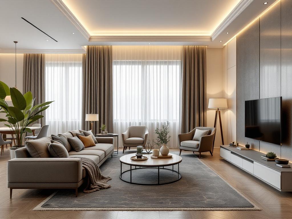 Создание уникального и стильного дизайн интерьера гостиной