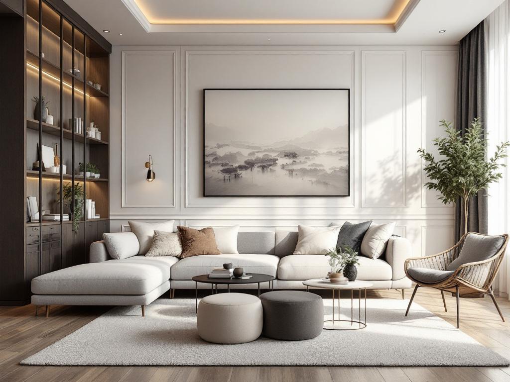 комплексный подход к дизайну интерьера квартиры