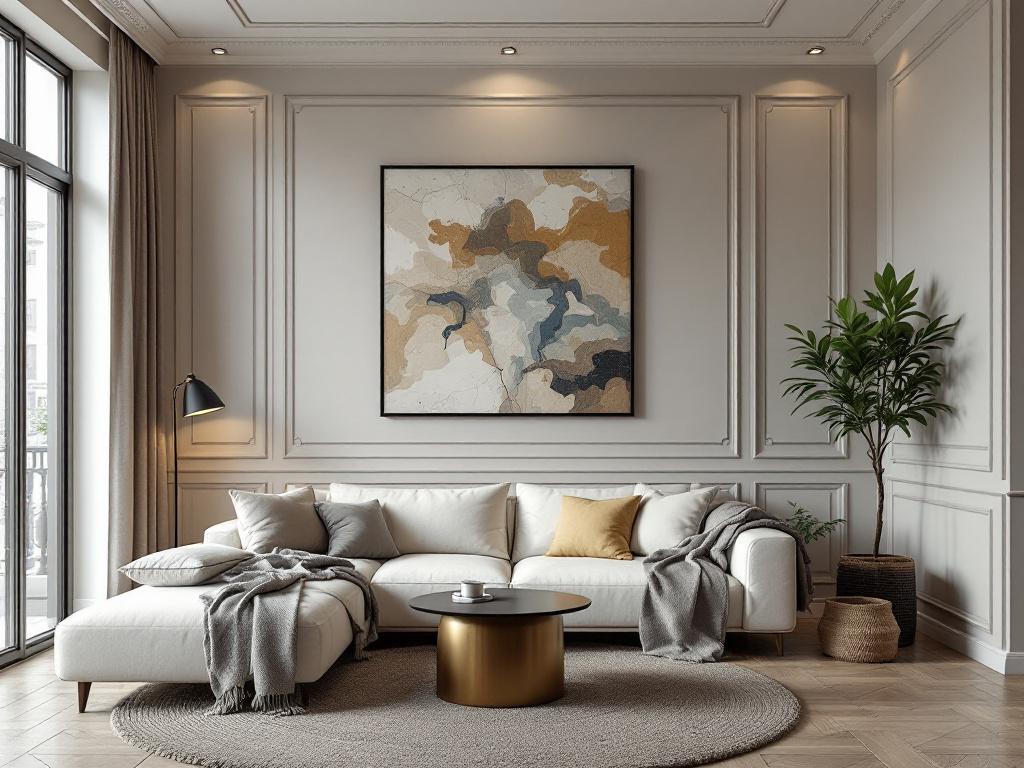 Скрытая техника в современной кухне с минималистичным дизайном