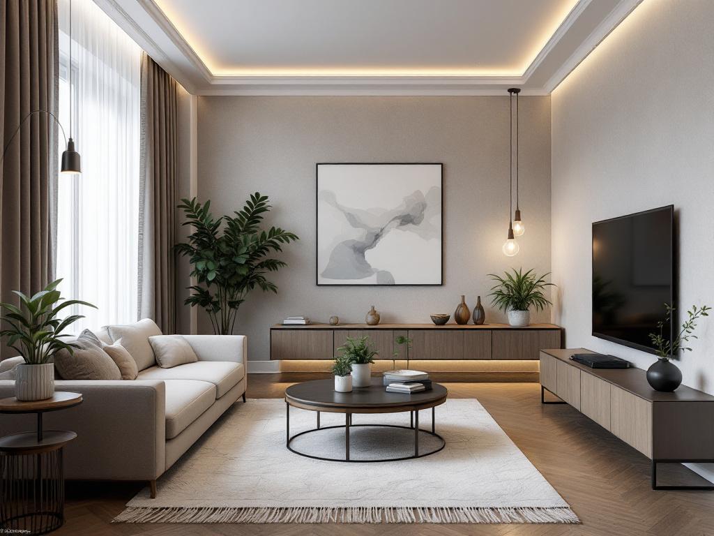 Планировка дома с панорамными окнами и видом на воду