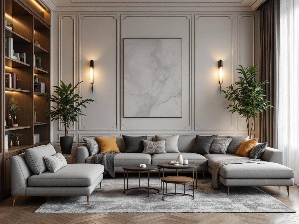 Мягкий минимализм в дизайне интерьера