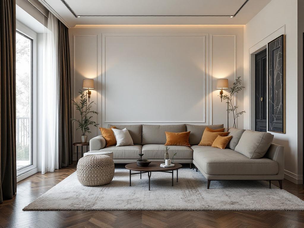 Уютный дом с растениями в интерьере