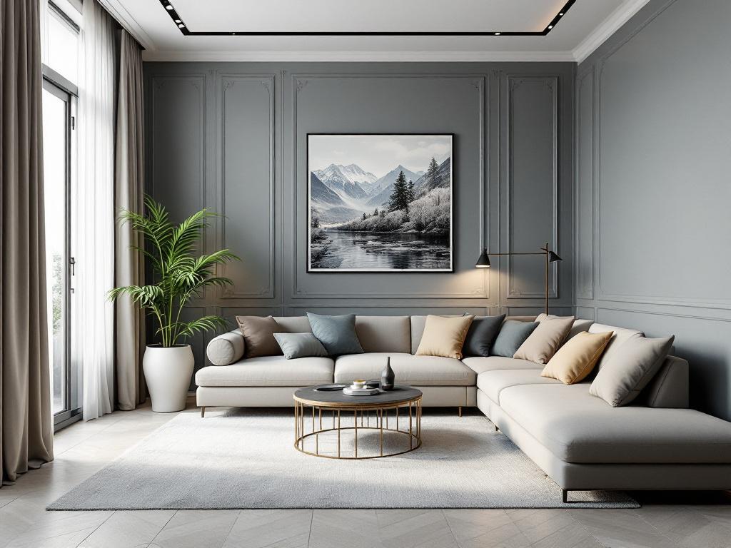 Консультация с дизайнером интерьера, обсуждение проекта в классическом стиле