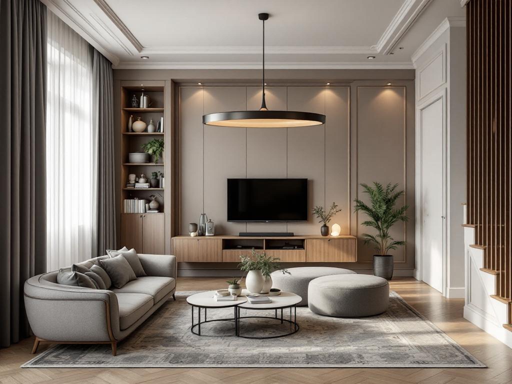 Особенности планировки квартиры премиум класса с высокими потолками