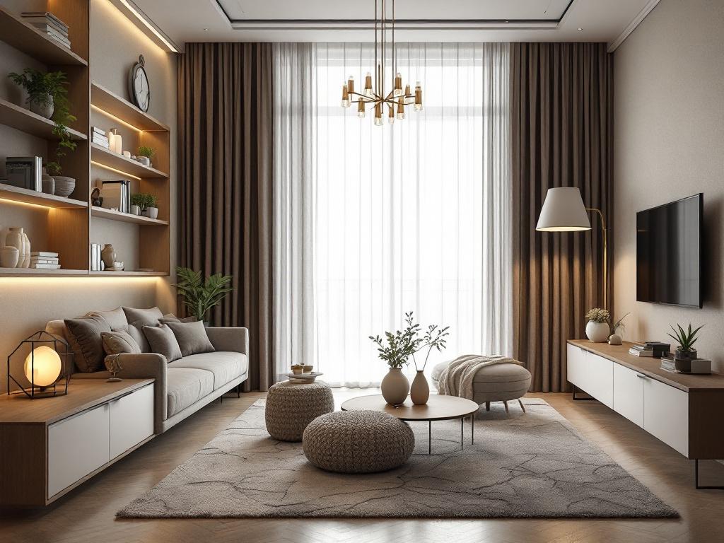 связь дизайна интерьера квартир и коммерческих пространств