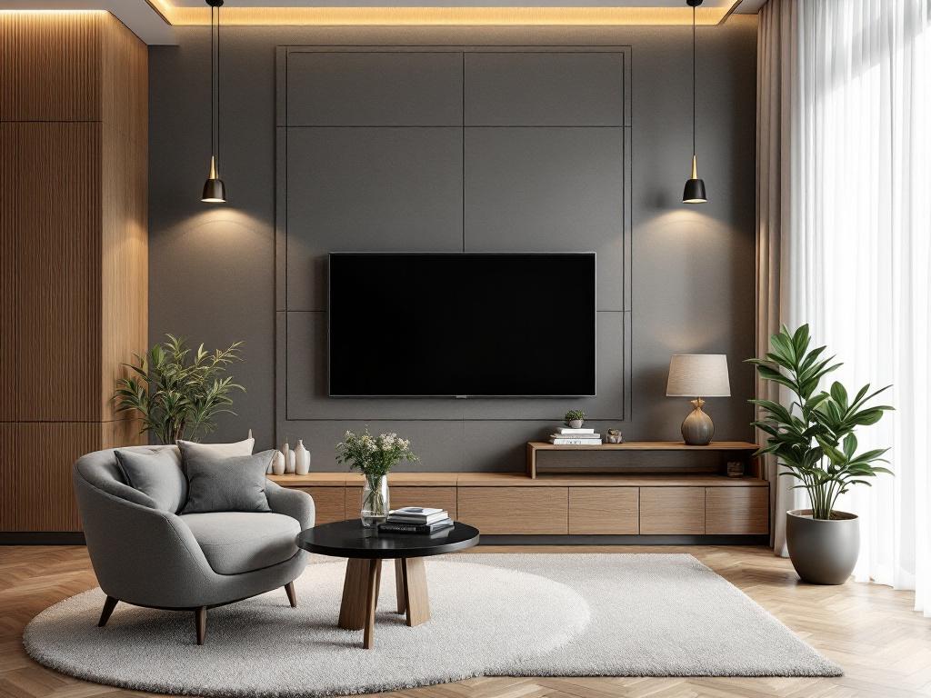 Схема зонирования большой квартиры на общественные и приватные зоны