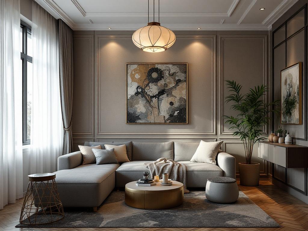 Планировка кухни-столовой в большой квартире