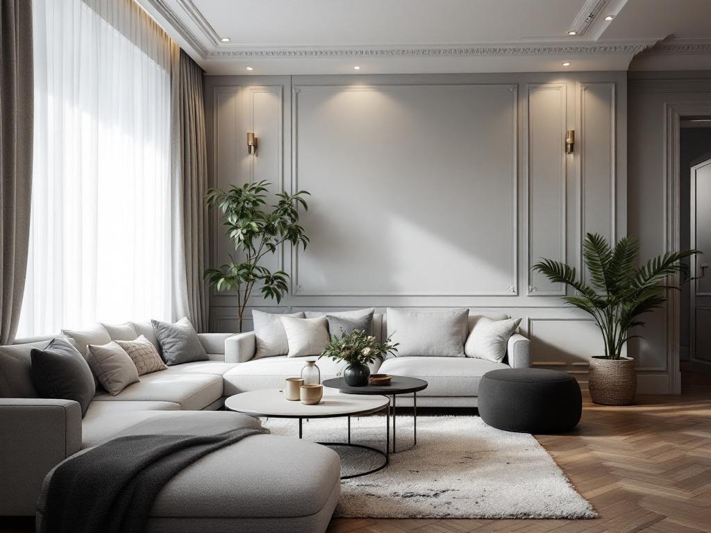 Консультация дизайнера с клиентом по проекту интерьера