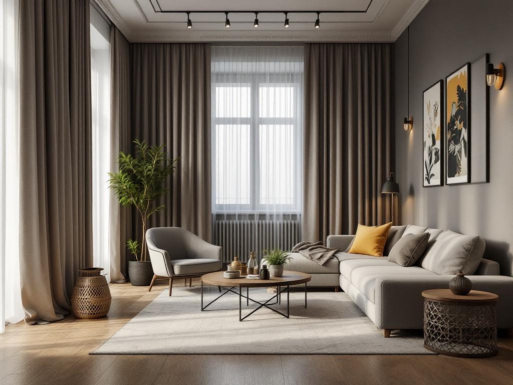 Роскошные материалы в интерьере пентхауса: оникс, мрамор, дерево