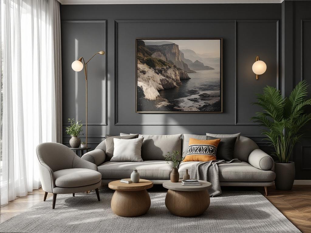 Планировка компактного домашнего бара в коттедже