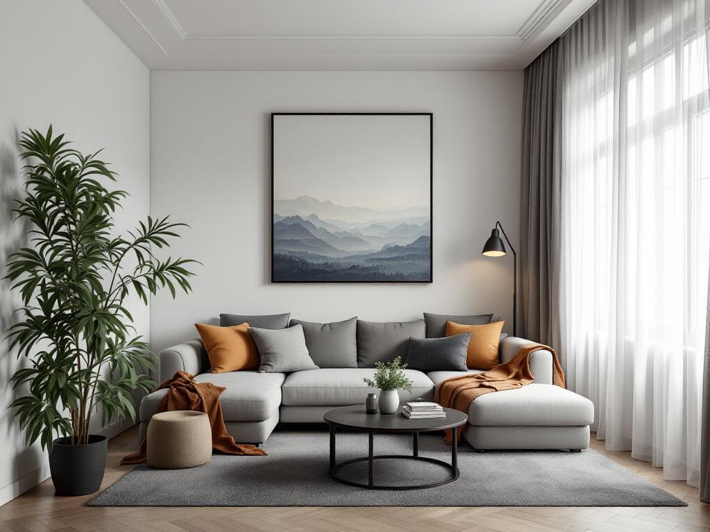 Правило трёх цветов в интерьере 60-30-10