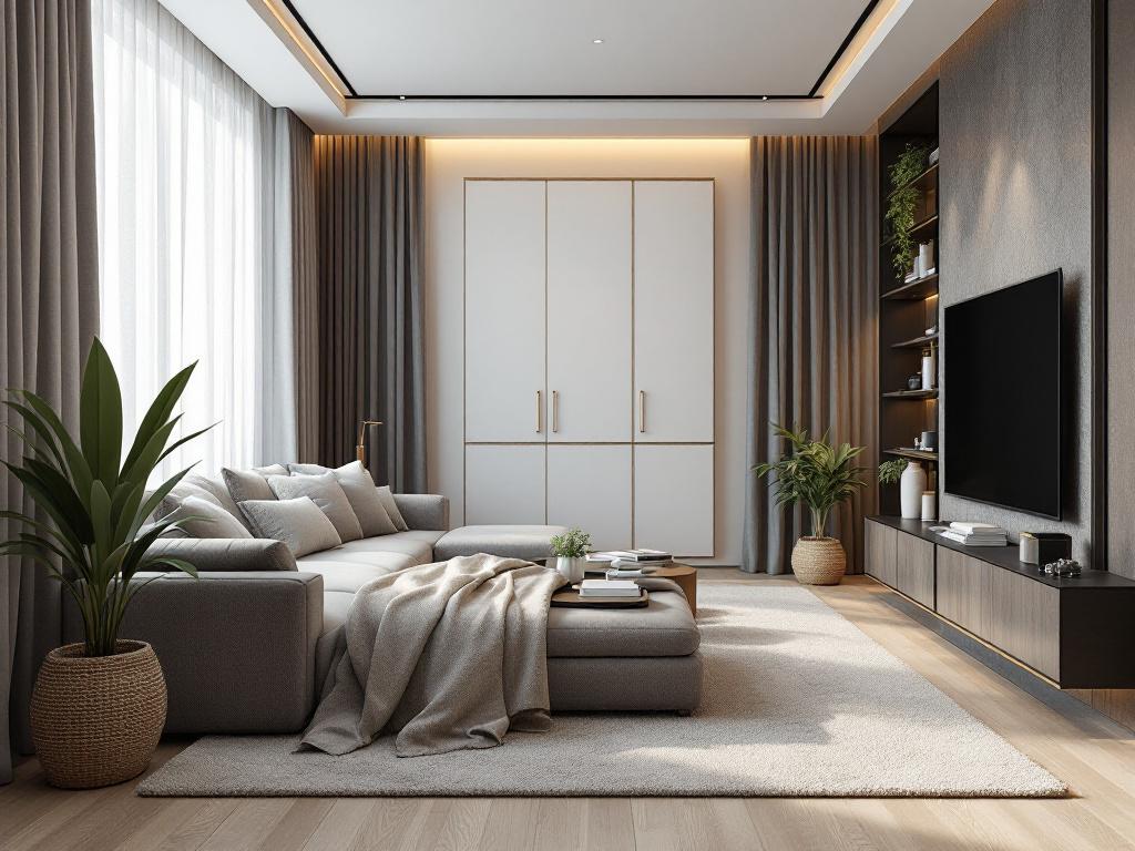 Дизайнер и прораб обсуждают проект на объекте