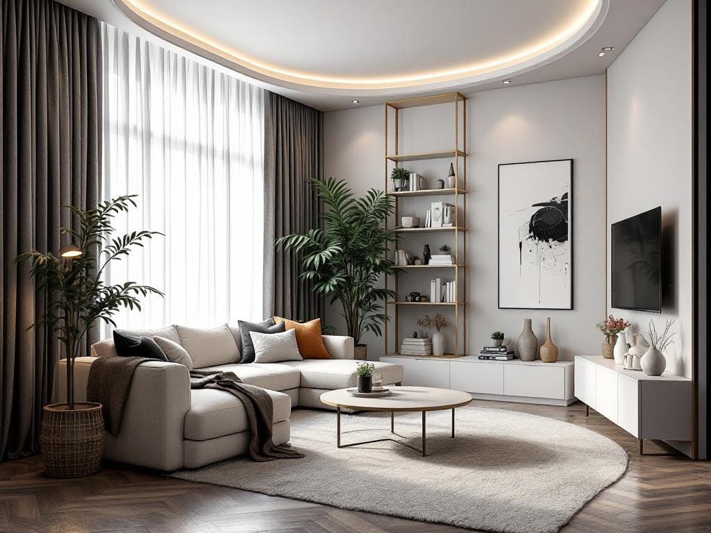 Дорогой интерьер в процессе реализации под авторским надзором