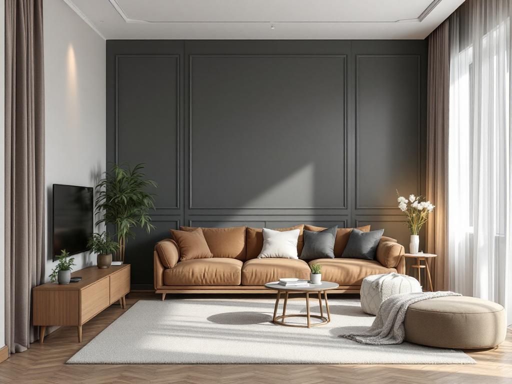 Пример успешного акустического проекта ресторана с панелями и зонированием