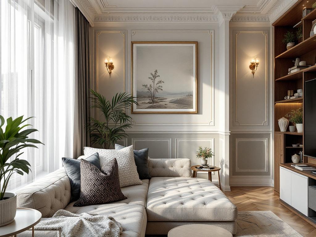 сезонное оформление витрины кофейни с осенними акцентами тыквами и листьями