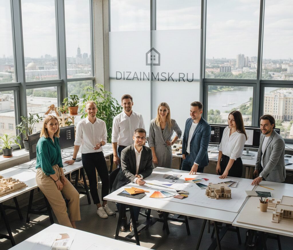 Команда студии дизайна интерьера DizainMSK