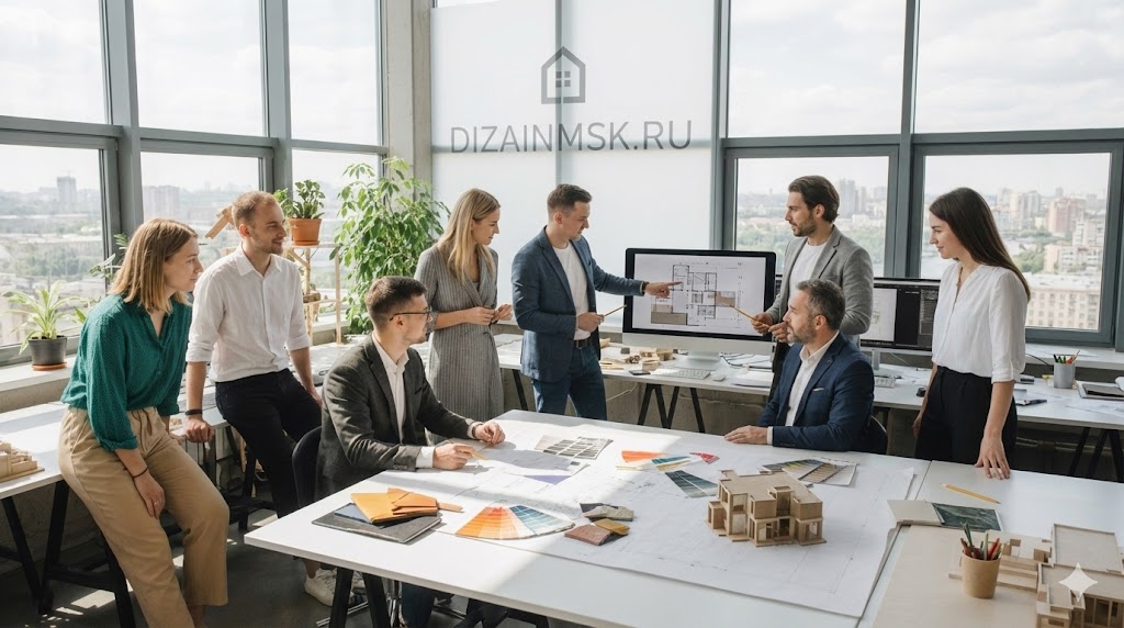 Принципы работы студии дизайна DizainMSK