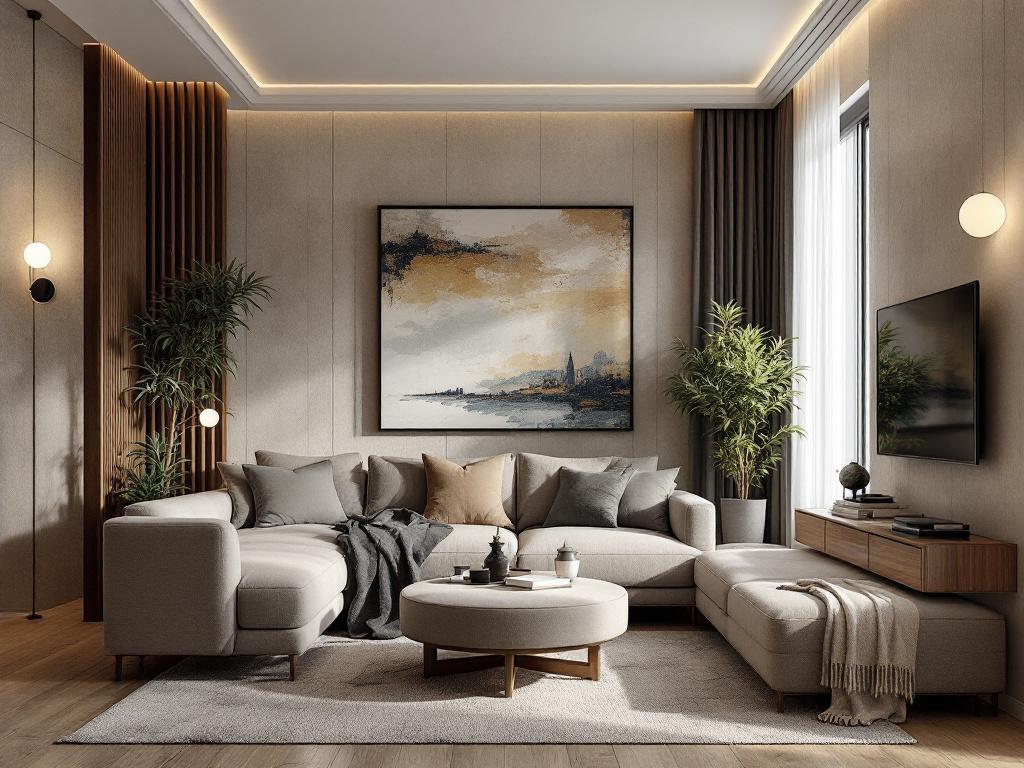 дизайн проект квартиры пример 3д визуализации москва