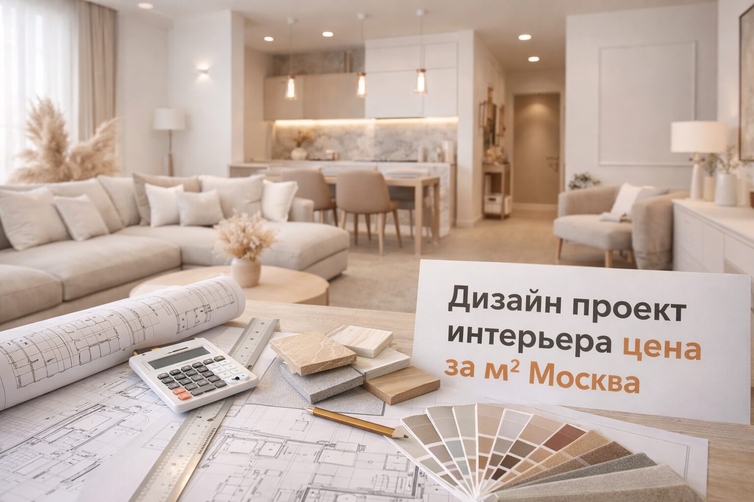 дизайн проект интерьера цена за м2 москва