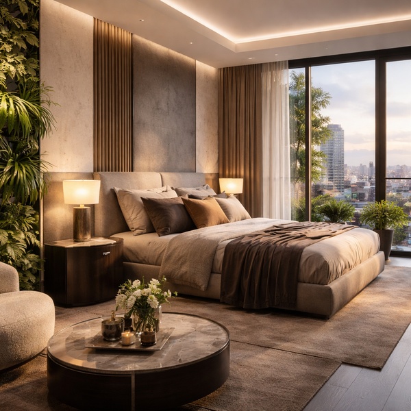 Дизайн двухкомнатной квартиры: современные решения и фитодизайн