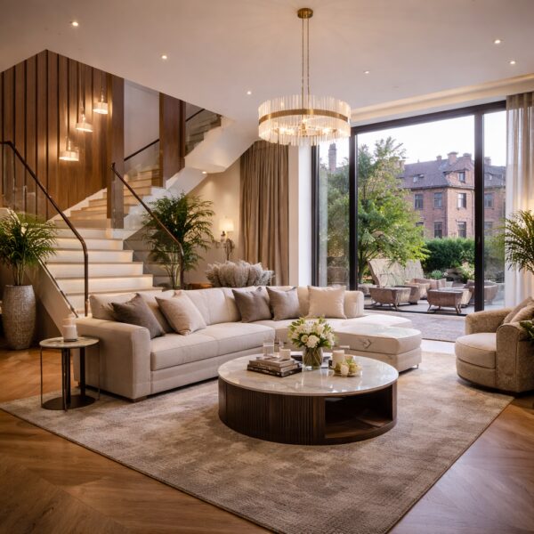 Дизайн интерьера таунхауса в Москве под ключ