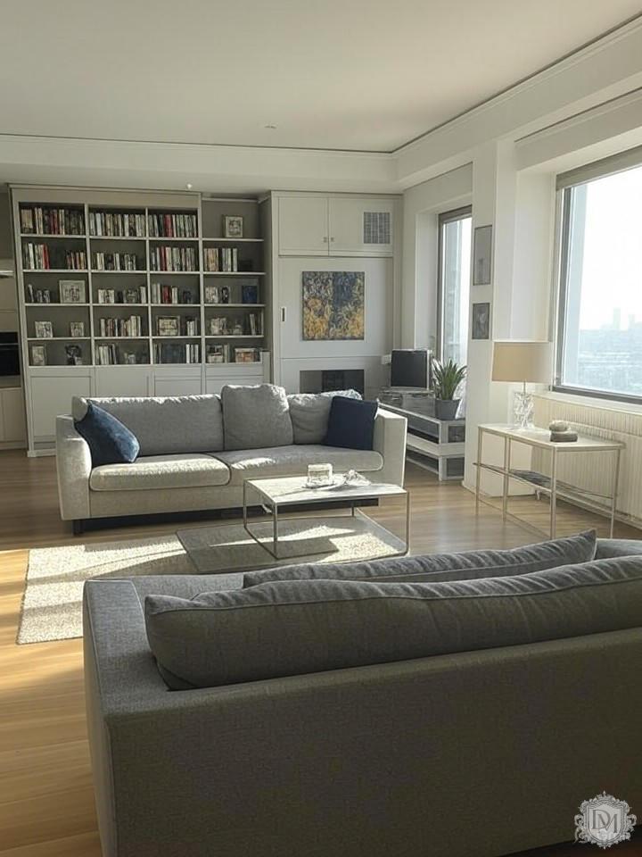 Реализованный проект трёхкомнатной квартиры 78 кв.м