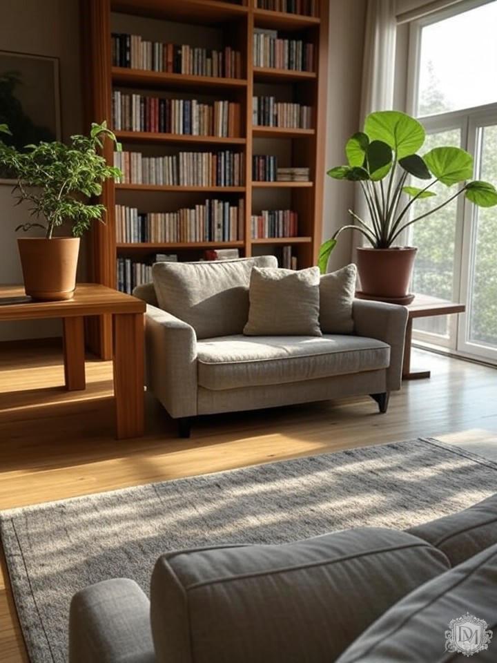 натуральные материалы в интерьере квартиры