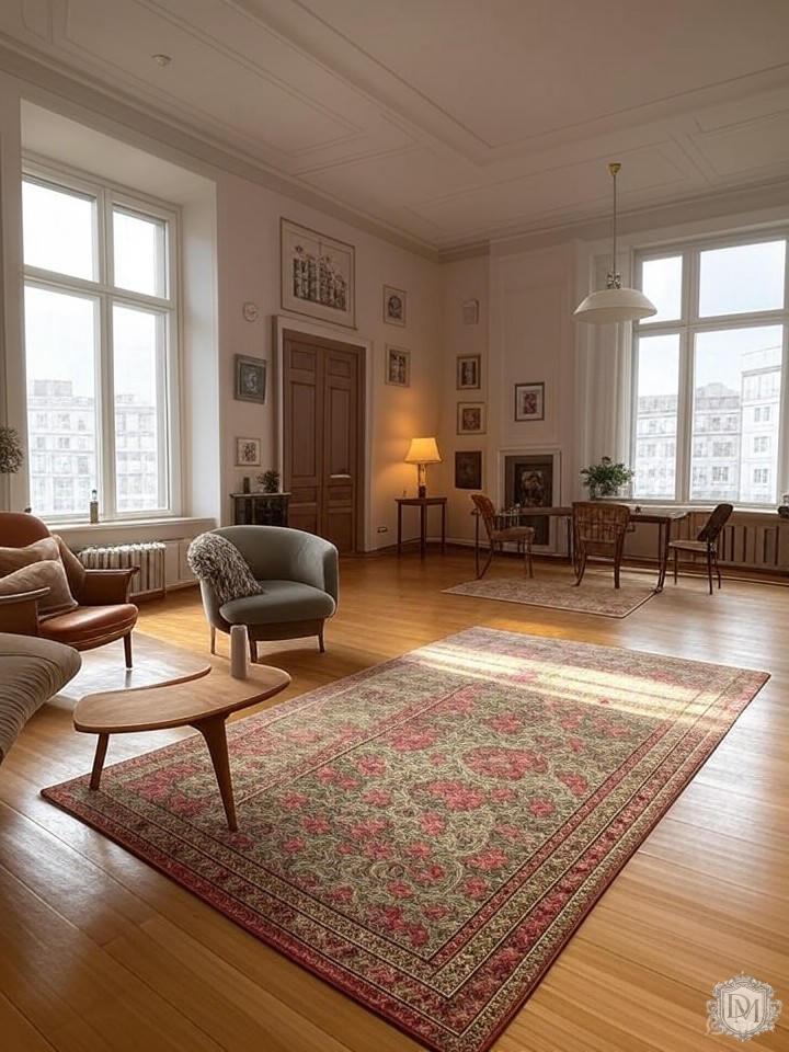 историческая планировка трехкомнатной квартиры на Тверской