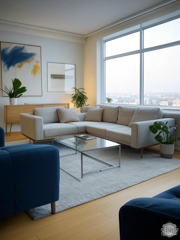 3D визуализация дизайн-проекта квартиры в ЖК Воробьёв Дом