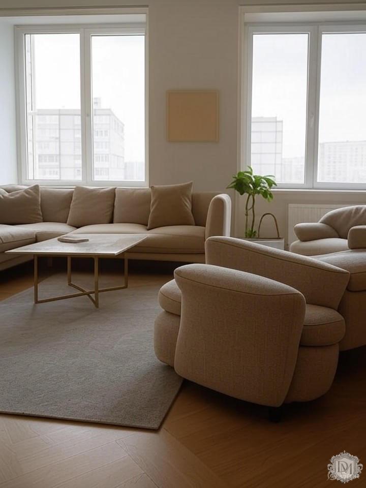 Скандинавский минимализм в квартире ЖК City Park