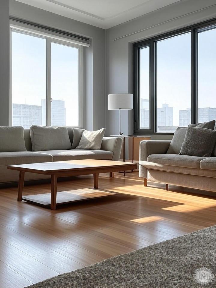 Зонирование студии в ЖК City Park