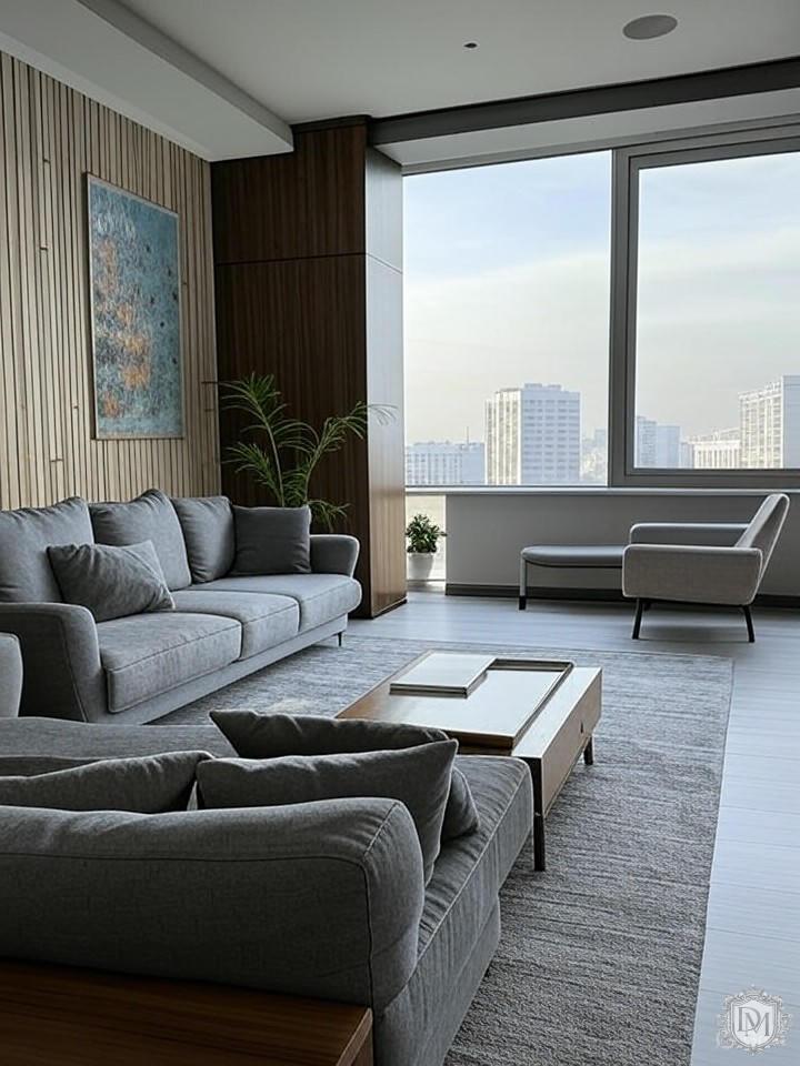 Дизайн студии 38 кв.м в ЖК City Park от DizainMsk