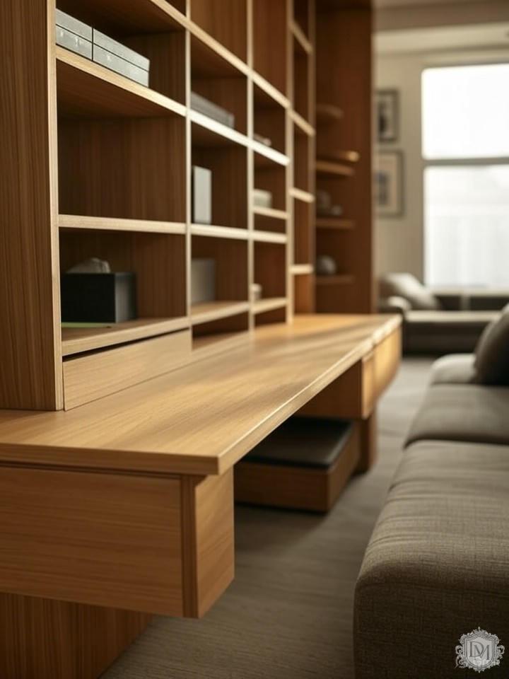 Встроенные системы хранения в премиальном интерьере