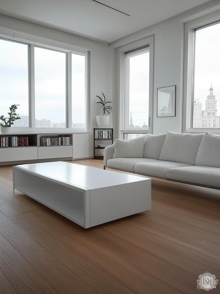 Современный минимализм в интерьере квартиры Москва