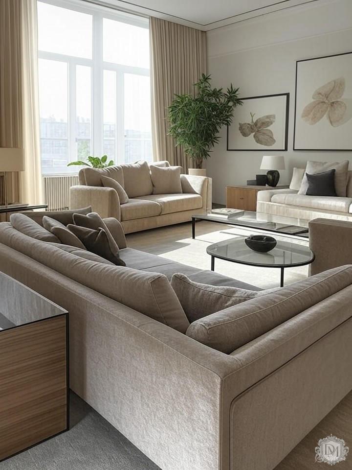 Материалы для дизайна интерьера квартиры премиум класса