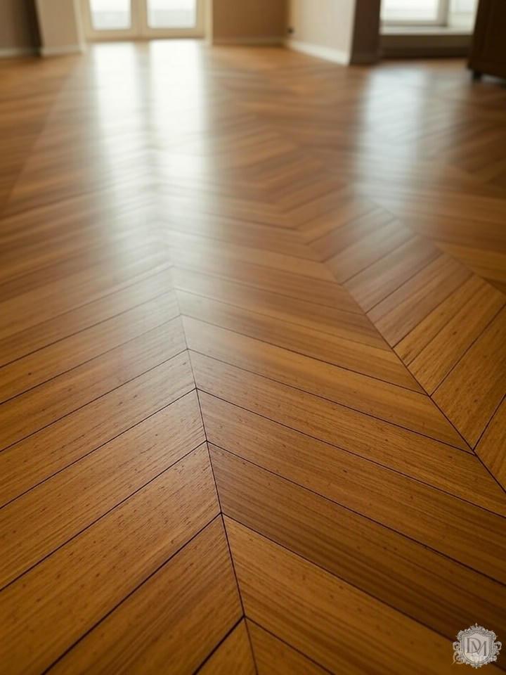 Паркетная доска из натурального дерева в интерьере