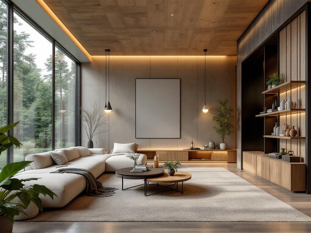 Элитный интерьер с высокими потолками в ЖК Остоженка Парк Палас