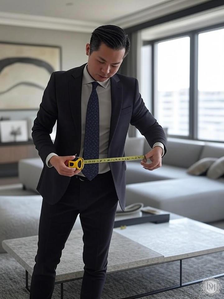 процесс обмера квартиры для дизайн-проекта интерьера