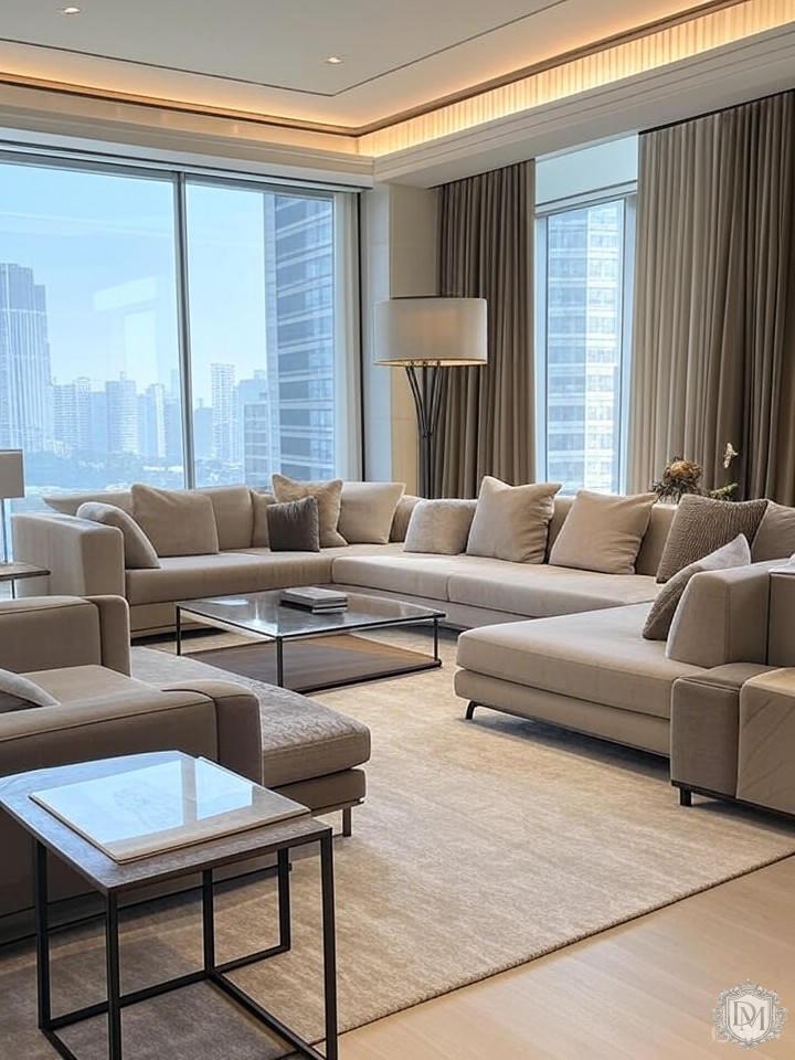 Портфолио студии дизайна интерьеров для ЖК бизнес-класса