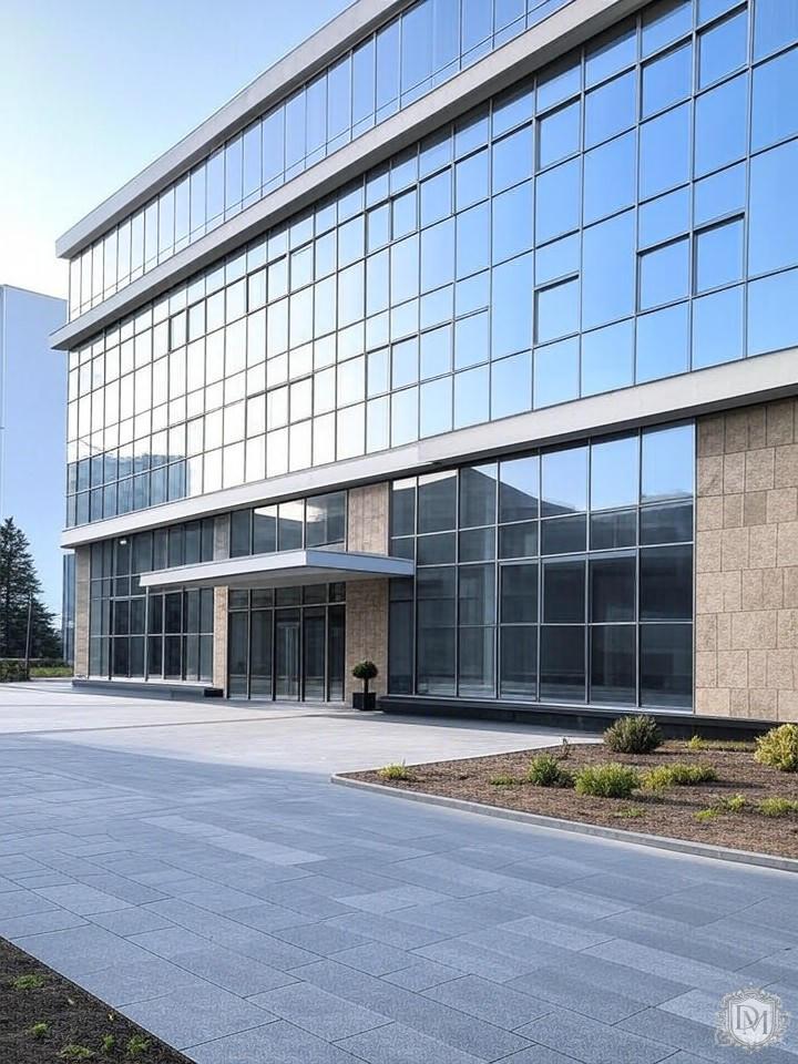 Фасад клубного дома Brodsky с входной группой