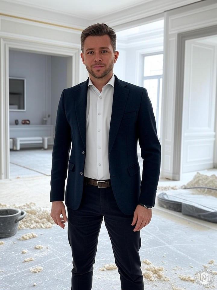 Авторский надзор дизайнера на объекте в процессе ремонта